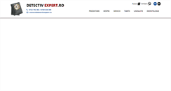 Desktop Screenshot of detectivexpert.ro